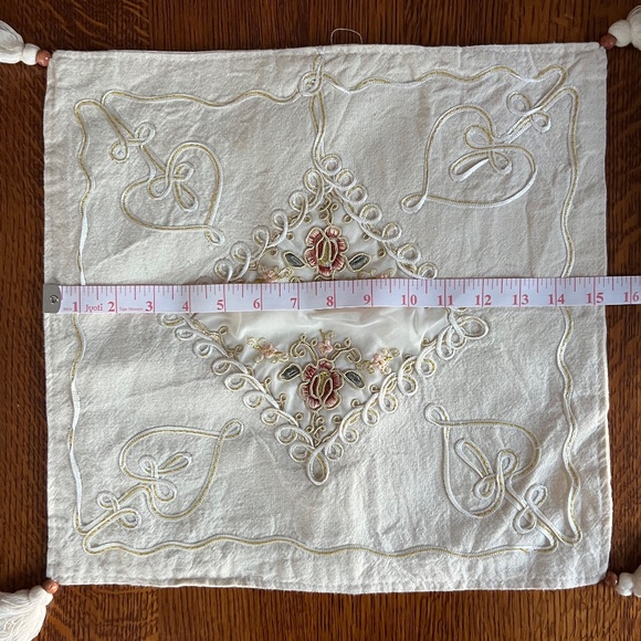 Two (2) Embroidered Pillow Covers from Turkey, New without tags, beautiful gift - Picture 10 of 10